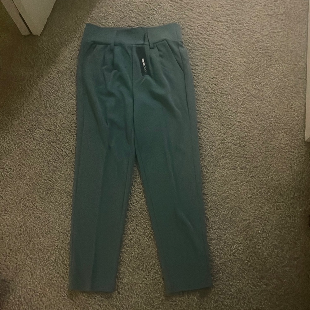 Sage green trousers.size medium